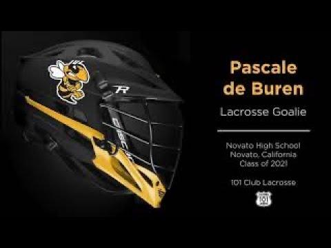 Video of Pascale de Buren 2021 Goalie Highlights 