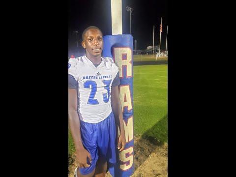 Video of Christopher Campbell- First High School Varsity Game