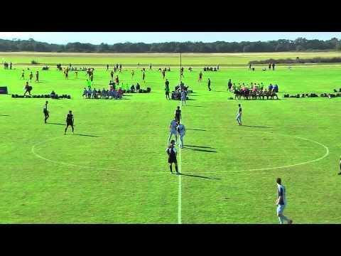 Video of Zane Moxley / 2015 / #14 / Center Back / Sporting KC U16 - Academy Showcase 2013 - Match 1