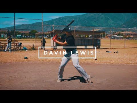 Video of Uncomitted 2022 Davin Lewis OF/P