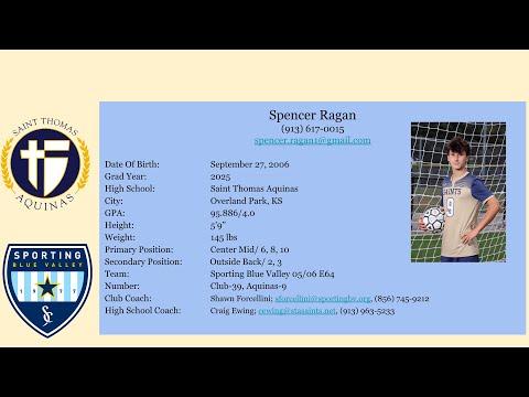 Video of Spencer Ragan (2025 Center Mid) - 2023 Junior Season Highlights