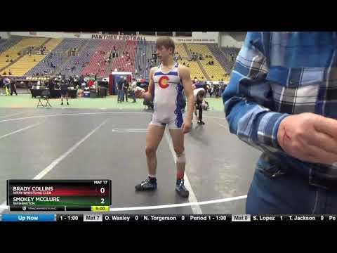 Video of 2021 Folkstyle Nationals - 16U 132lbs vs Brady Collins