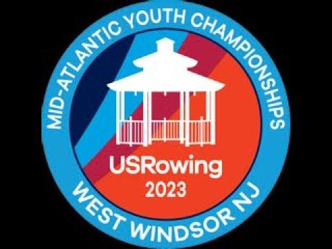Video of W2x (@39 min) 2023 USRowing Mid-Atlantic Youth Championships