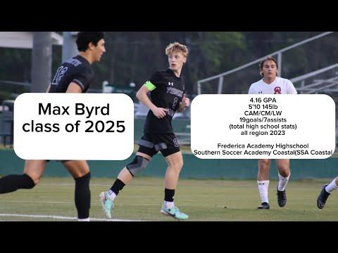 Video of Max Byrd Class of 2025 Highlights