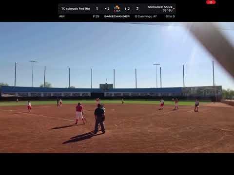 Video of AZ Showcase hitting