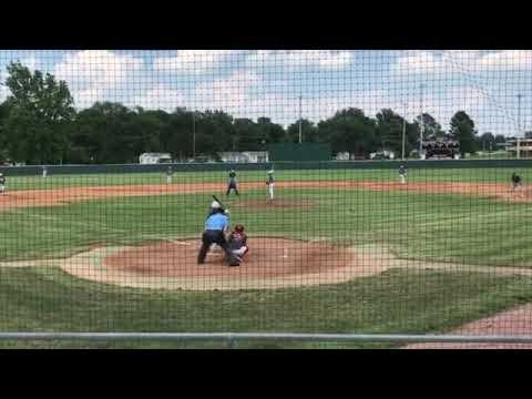 Video of 2 run RBI double 