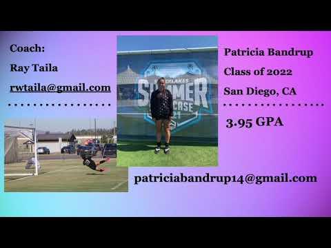 Video of Patricia Bandrup 5'7 Goalkeeper, Class of 2022, Silverlakes Tournament 2021