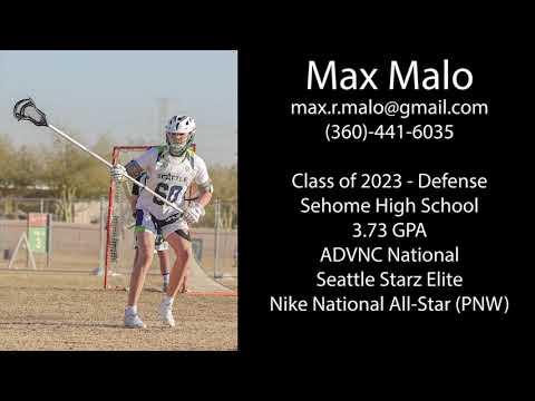 Video of Max Malo Fall 2020 Highlights