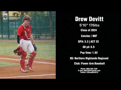 Video of Drew Devitt / Baseball Recruiting Video 