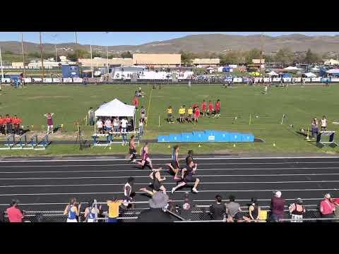 Video of 100m dash 10.87 PR