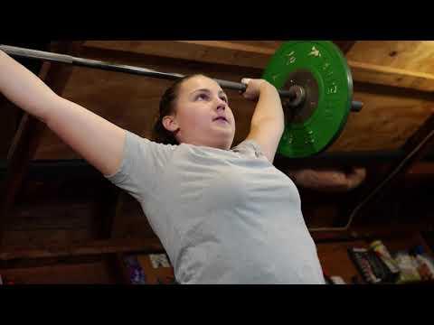 Video of Weightlifting Medalist, Alaina Strates, Making Her Mark Inside the Gym - WBOC