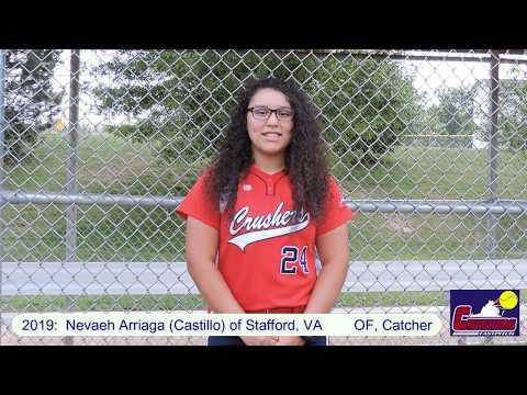 Video of Nevaeh Arriaga Softball Skills/Recruiting  Video *OF/Catcher* 2019