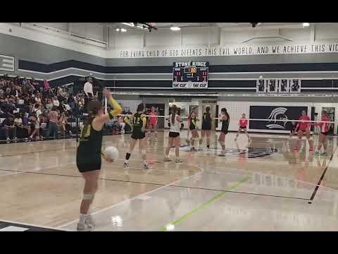 Video of #10 setter highlights from game vs srchs