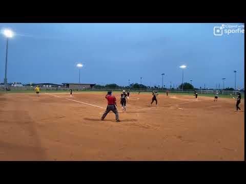 Video of 2B Off-Foot Throw Defensive Play