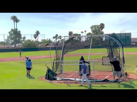 Video of Dobson High batting practice 2022