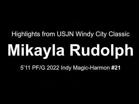 Video of Mikayla Rudolph-4/23/21 Highlights USJN Windy City Classic