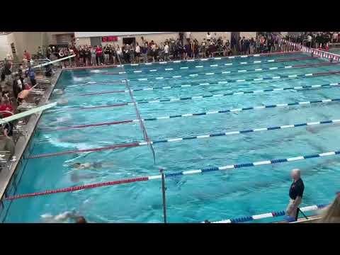 Video of Regionals Swim 100 Breast 