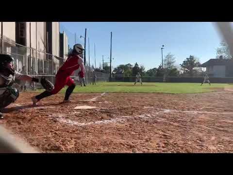 Video of line drive. riverdale v. Cabrini. 