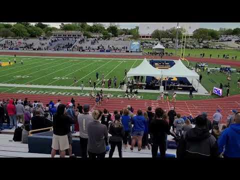 Video of 4x400m Relay Anchor Leg - Regional Final - 57.9 split