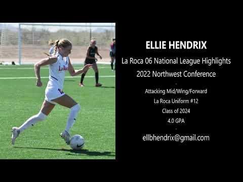 Video of Ellie Hendrix La Roca National League Highlights 2022 Season