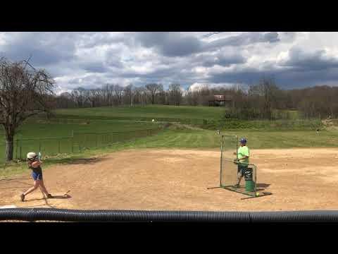 Video of batting practice 