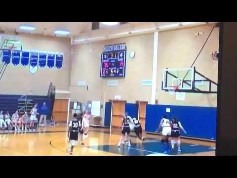 Video of Olivia Nucci Varsity Basketball Highlights Grand Island H.S. 2020 - 2021 Jersey #42 Sophomore Junior