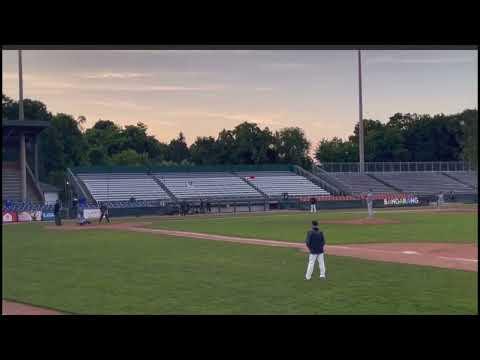 Video of 2023 3B/2B 85mph off tee, 434OBP