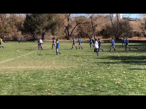 Video of Corner kick leads to goal