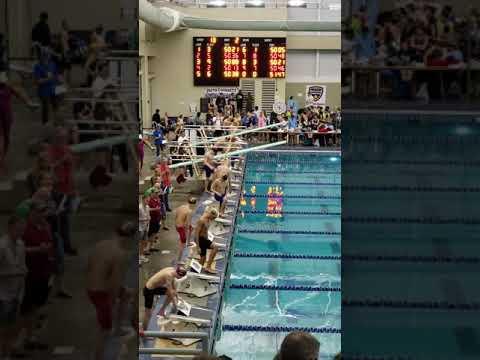 Video of 2020 Gwinnett County Meet 100 free lane 6