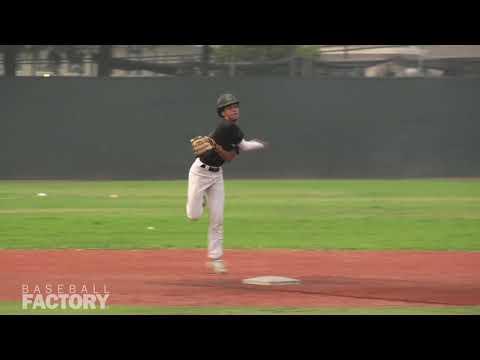 Video of Ty Aldridge Baseball Factory August 2020