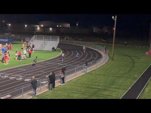 Video of Broke my 400m pr by 2 seconds and ran a 50.4!!