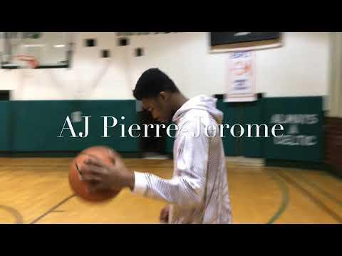 Video of ADD TO QUEUE 6’7 (8th GRADE Middle School Basketball Player AJ PIERRE-JEROME: DelsonTraining