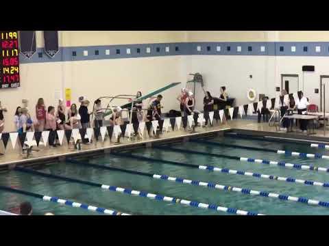 Video of Ellie Hiestand 2019 Suburban One League Championships Lane 2