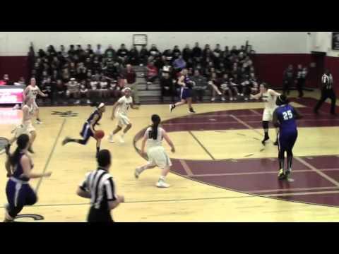 Video of Zakiya Beckles PG/SG #1-Championship Rds on the Road Middlesex HS 2015-2016