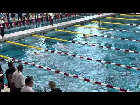 Video of 12/2023 PB 100 yd Breast 1:03.64