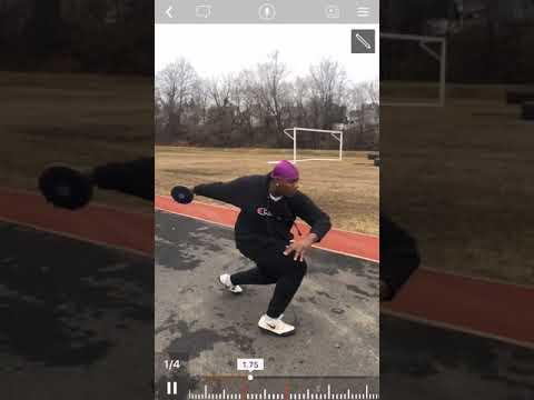 Video of Throwing disc 