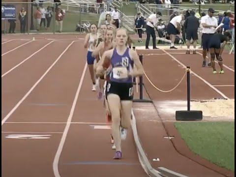 Video of Anna Chamberlin 4x800 PIAA States 2021