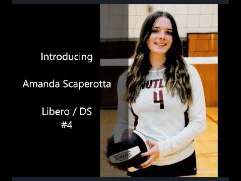 Video of Introducing Amanda Scaperotta #4 - Libero/DS - Recruiting Profile