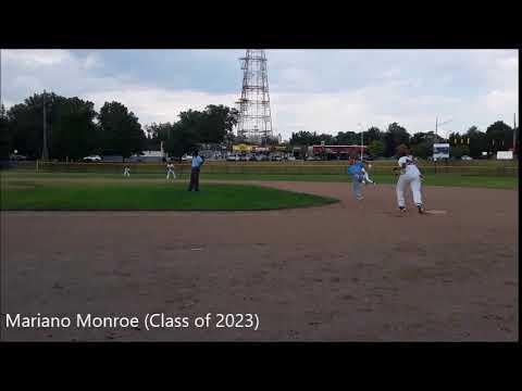 Video of Mariano Monroe steals second