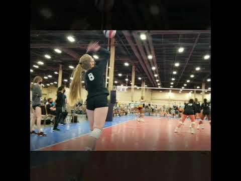 Video of Red Rock Rave 17 1’s Middle Blocker #8