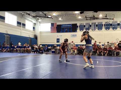 Video of Denver Duals (107) 1/20/24 Myra Bair (Garden Spot) vs. Molses Miranda (GM)