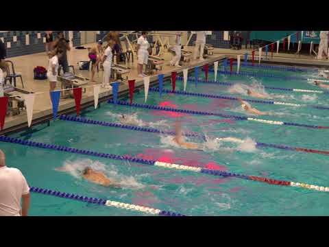 Video of Section V Class A 2018 100 Back final 50.50