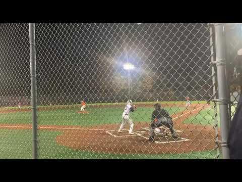 Video of Base hit up the middle 
