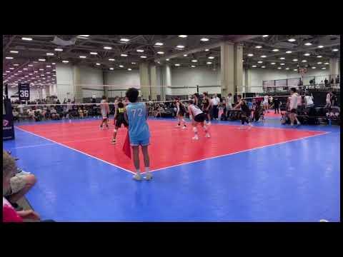 Video of USAV Boys Jr Nationals : Dallas TX, 2024    Wyatt Stinnett-Class of 2026-Libero #9