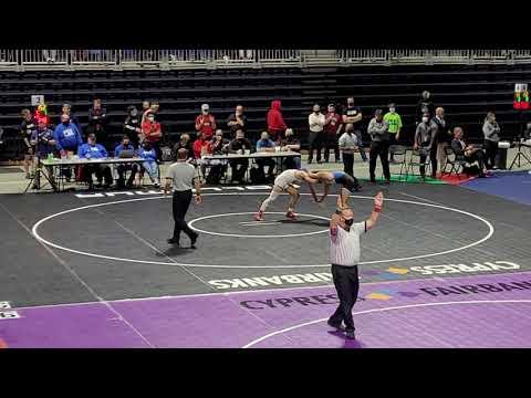 Video of TX State Tourney Championship match @ 152 lbs.