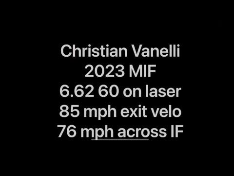 Video of Christian Vanelli MIF 6.62 60y 