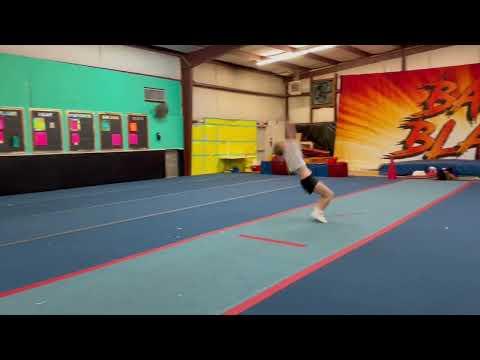 Video of Caden's tumbling pass