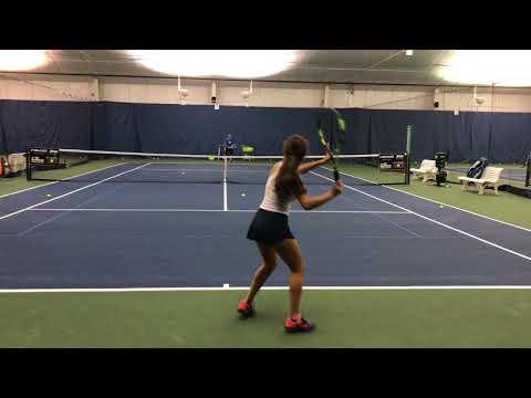 Video of Amanda Ricci College Tennis Video