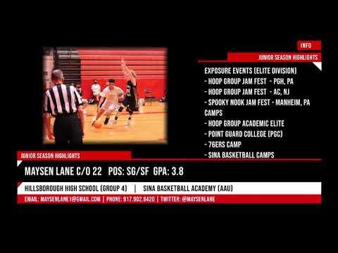 Video of Maysen Lane | Junior Season Highlights 2021