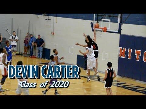 Video of Devin Carter Invitational for top AAU performers summer before his 10th grade year,  MVP🏆